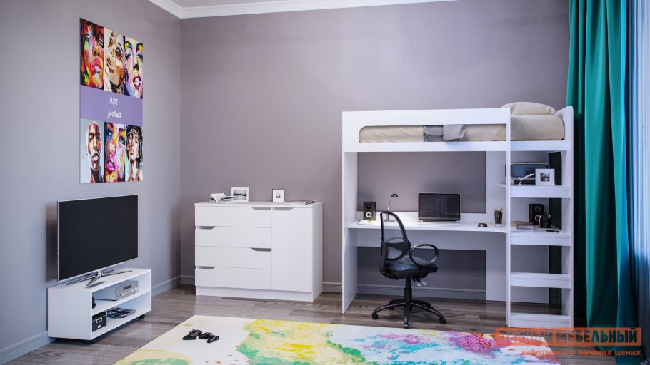 Кровать чердак Ангара 1