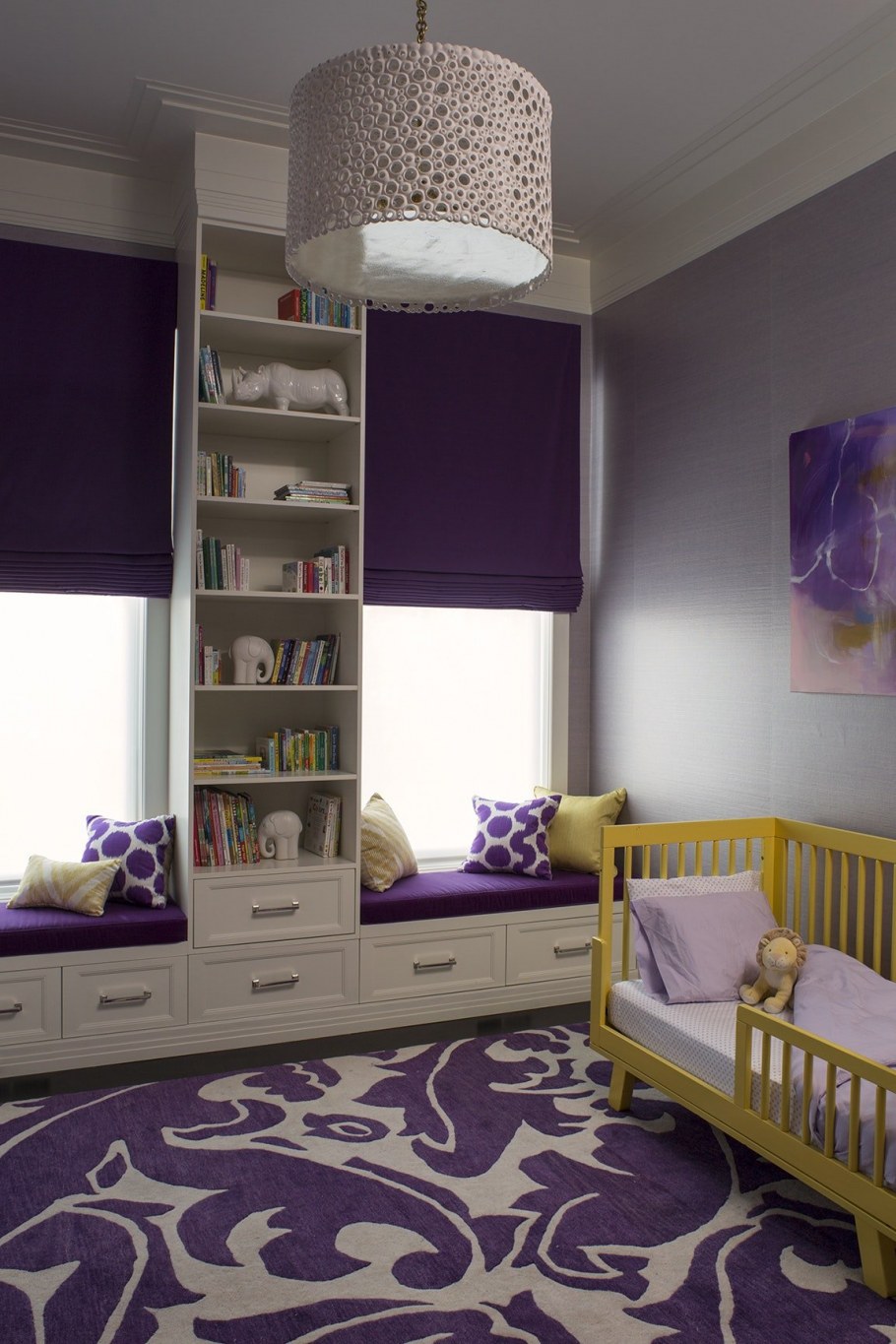 Сиреневая комната для подростка
