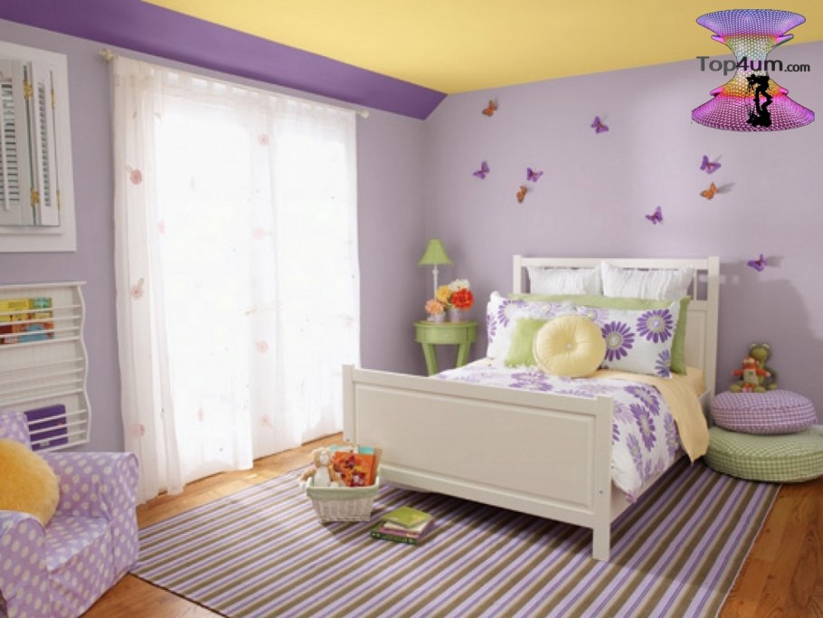 Яркий интерьер детской