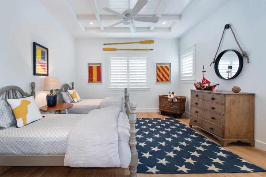 Двухэтажные детские комнаты