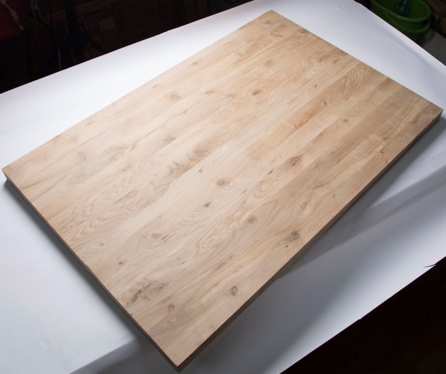 Клен щит мебельный цельноламельный