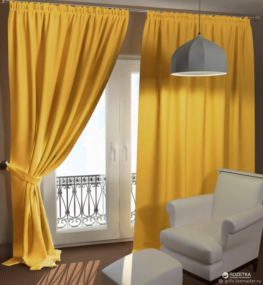 Желтые шторы икеа
