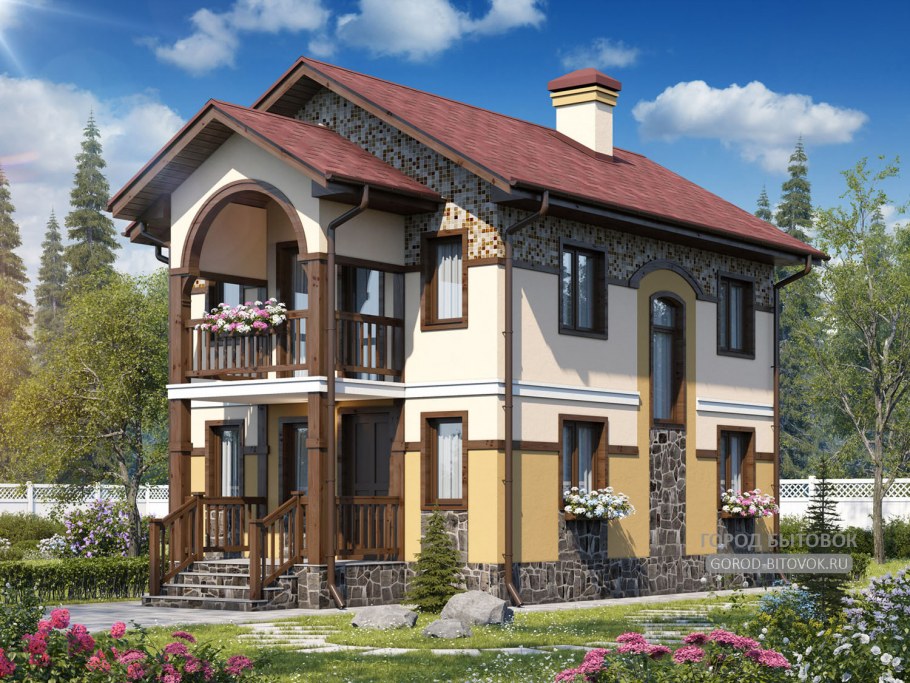 Сборный коттедж