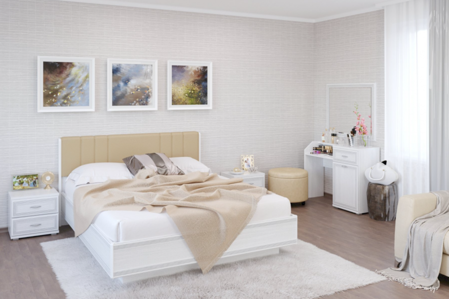 Спальня Карина Лером снежный ясень