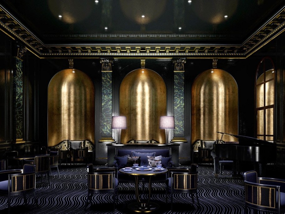 Ресторан интерьер арт деко