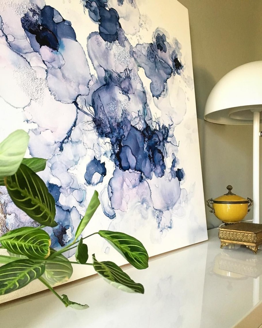 Живопись спиртовыми чернилами