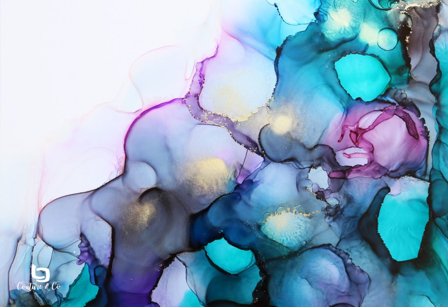 Алкогольные краски картины