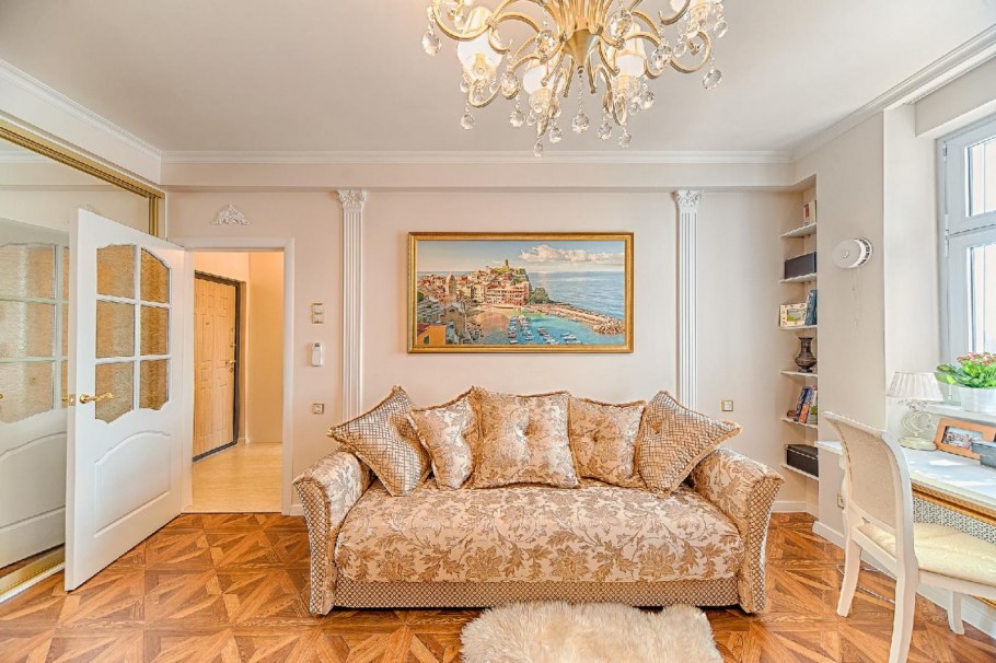 Классический стиль в интерьере 2х комнатной квартиры