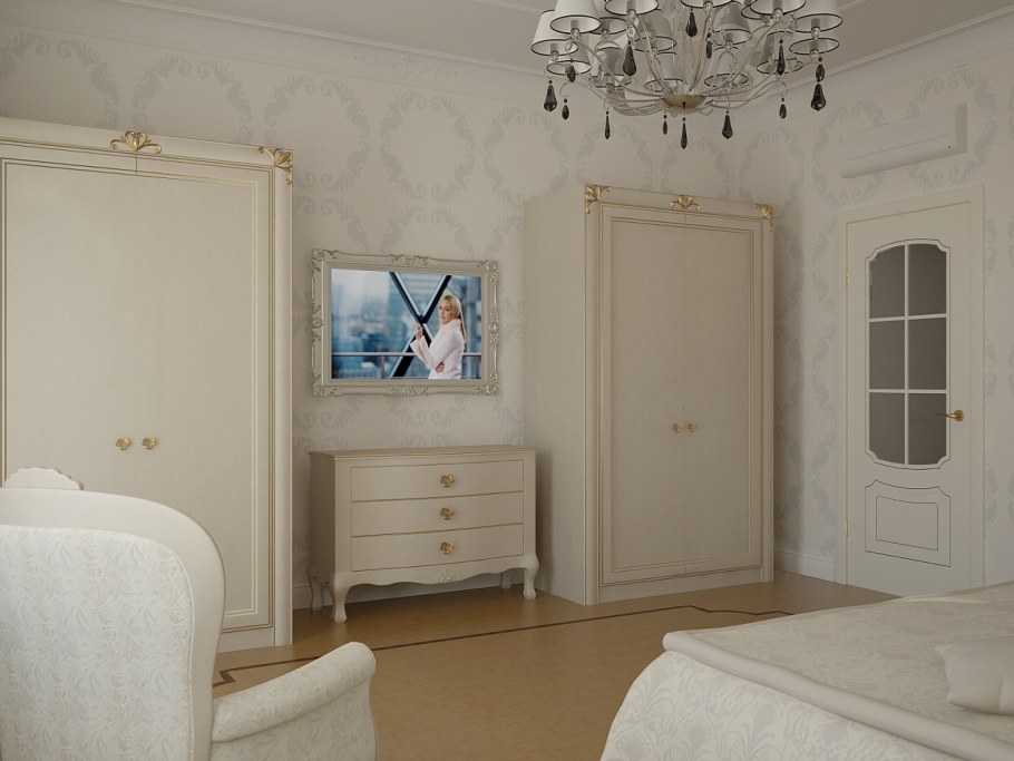 Однушка в стиле современная классика