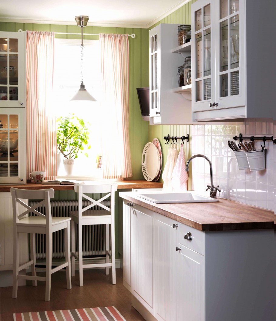 Маленькая кухня икеа