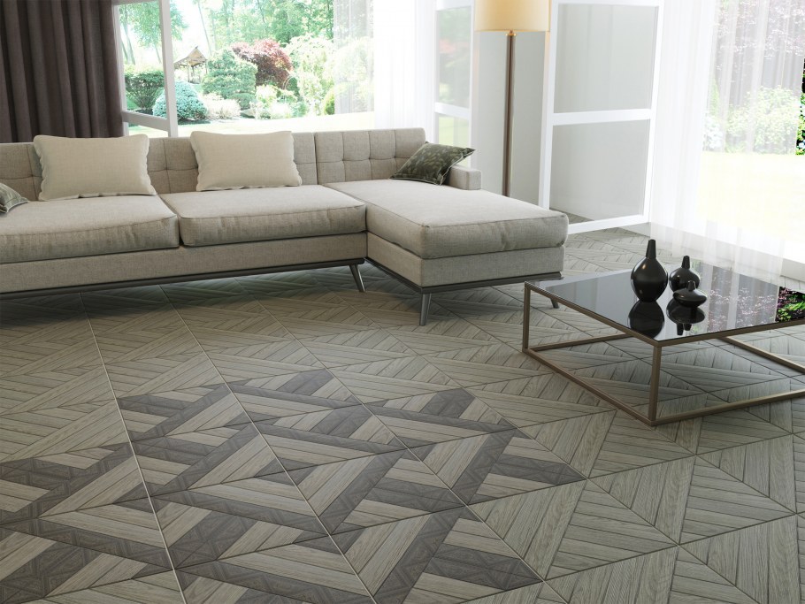 Керамогранит интарсия Керамин