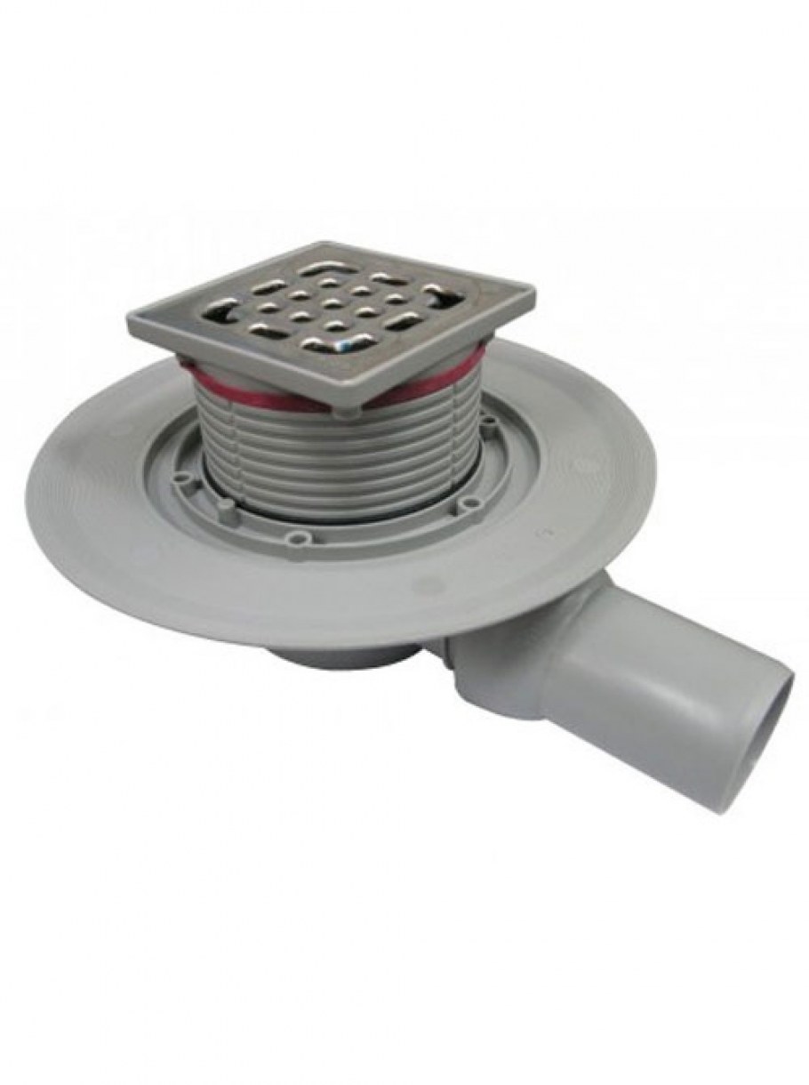 Трап с фланцем Viega 100х100 557119