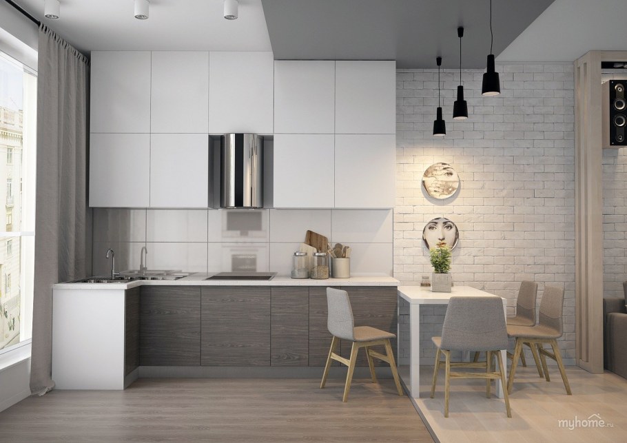 Кухня Сканди Минимализм