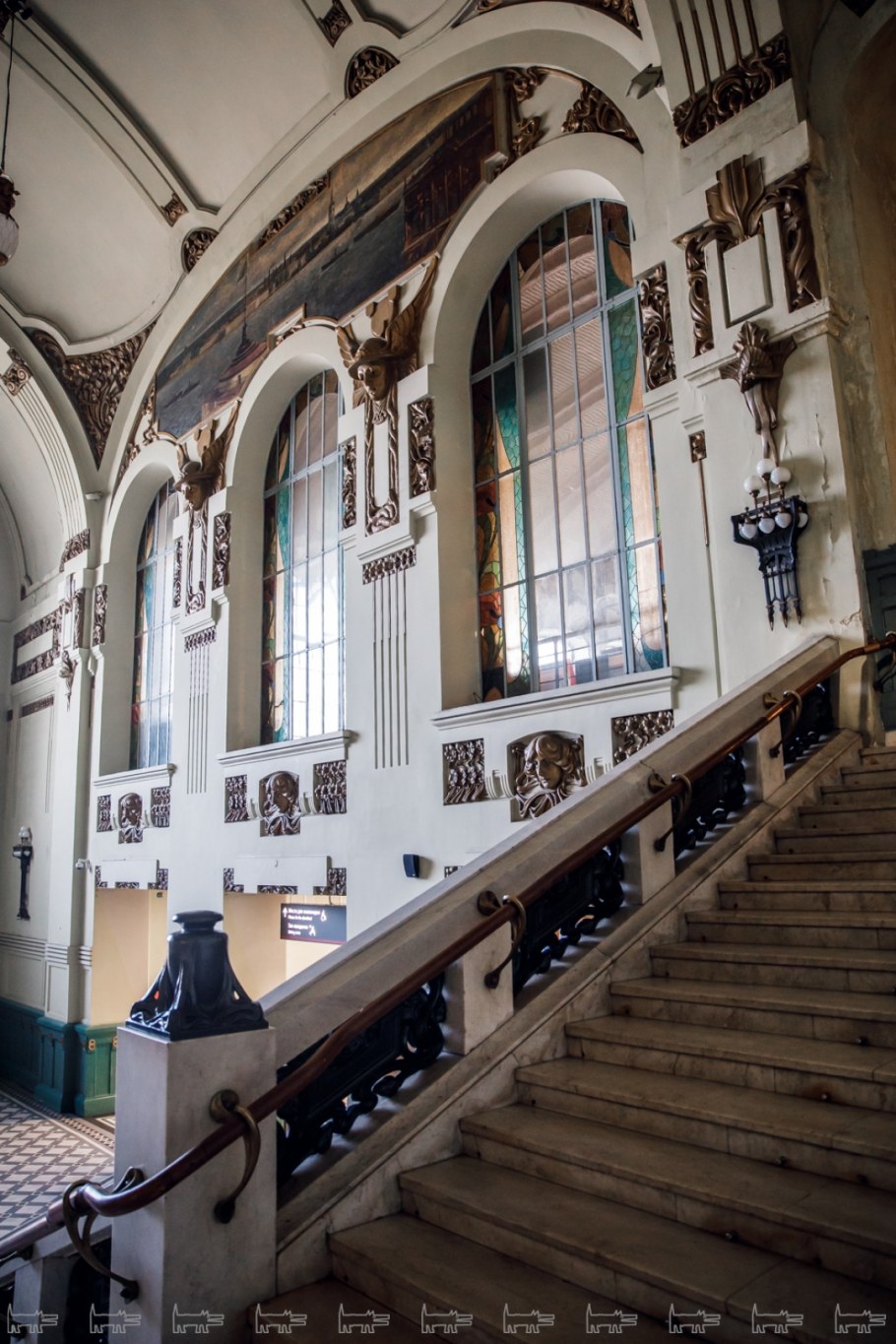 Витебский вокзал интерьер