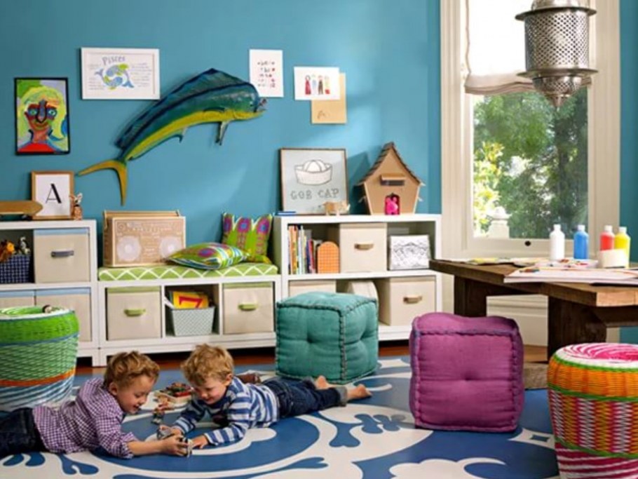 Организация пространства в детской комнате