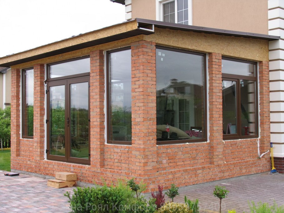 Веранда из поликарбоната