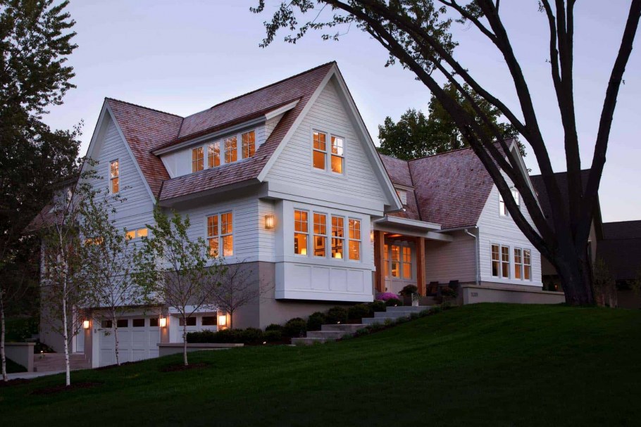 Эстетичный дом снаружи