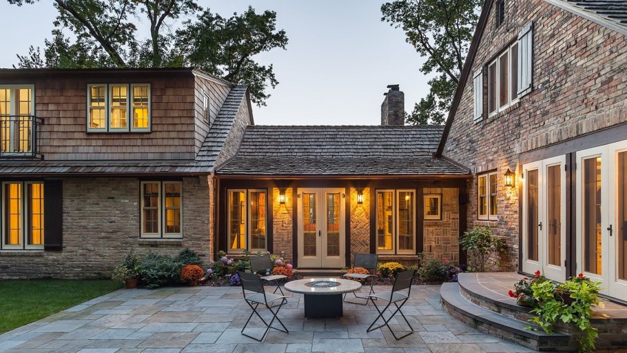 Патио в английском стиле