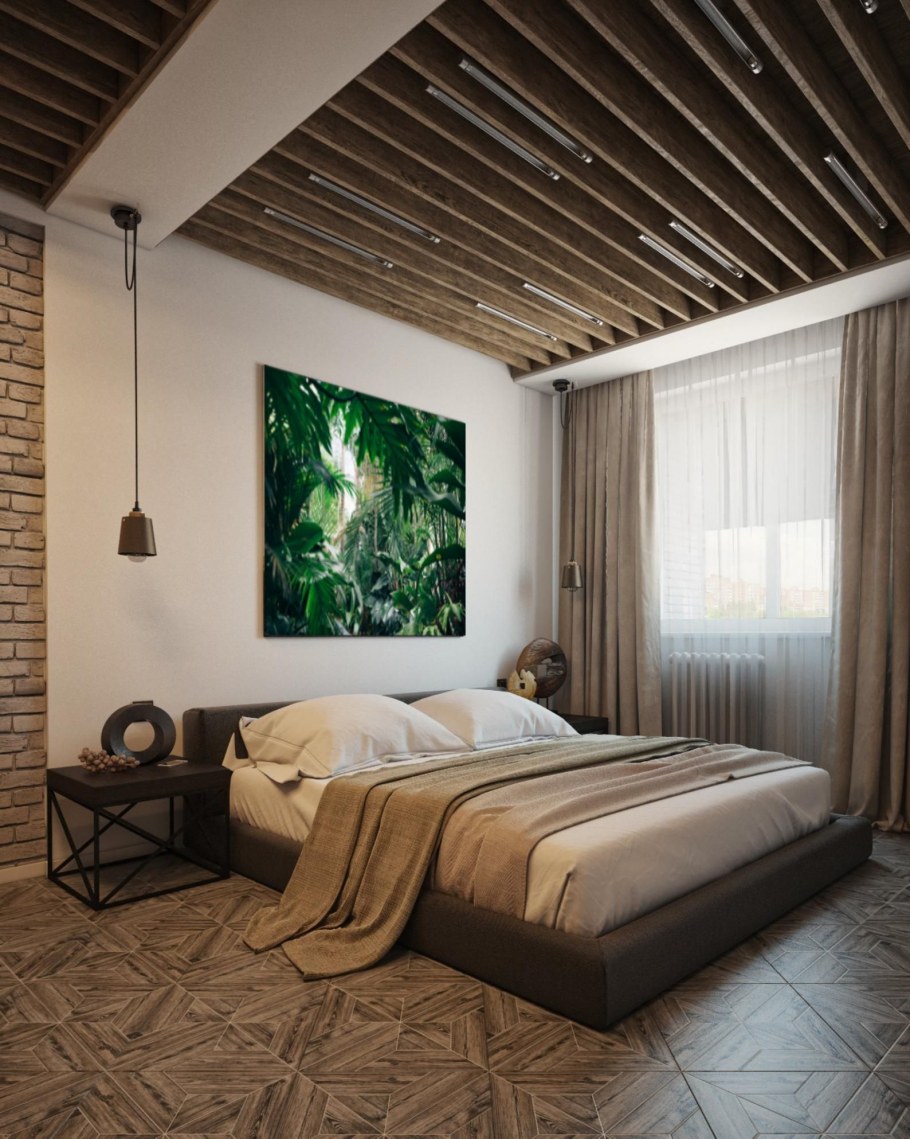 Спальня дерево