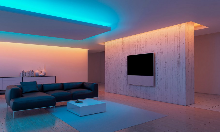 Потолок с подсветкой