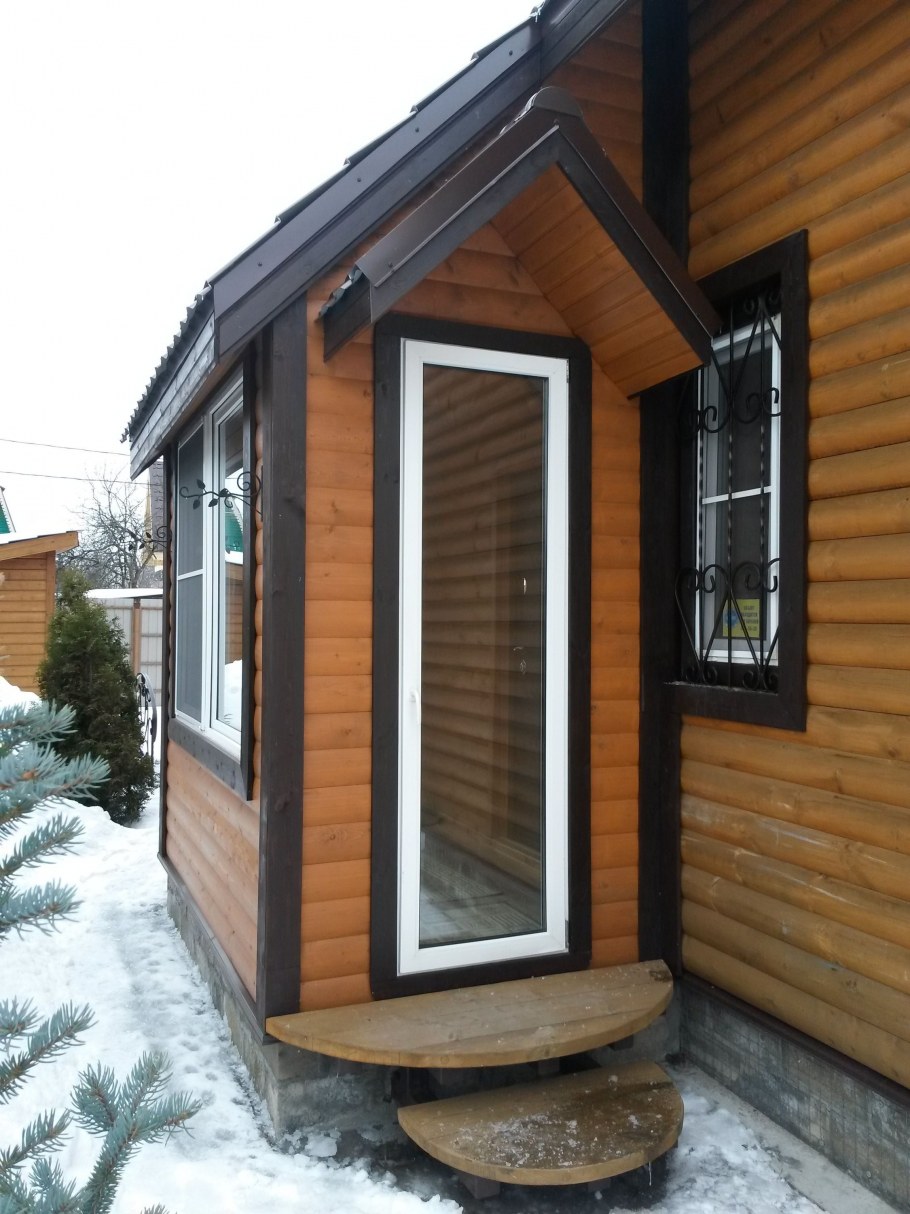 Стеклянное крыльцо