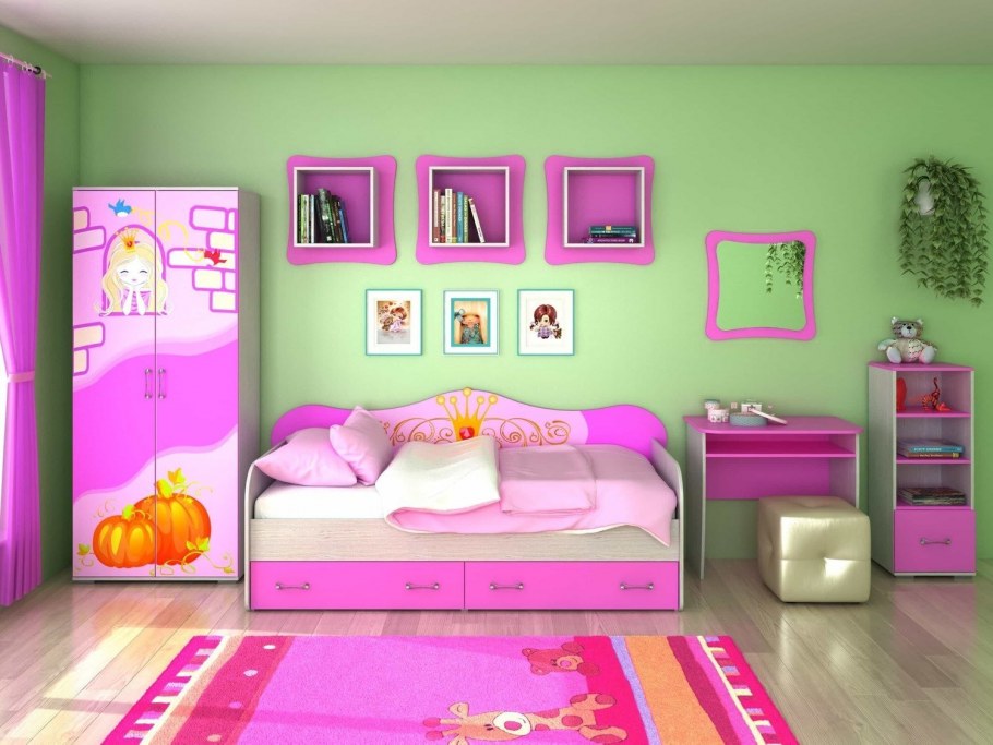 Детские комнаты для девочек