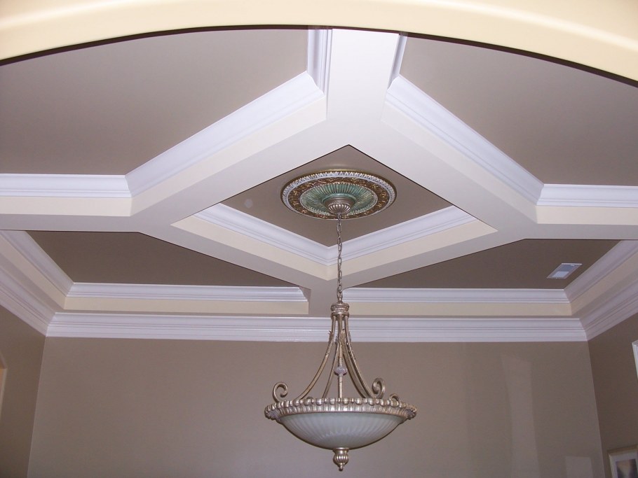 Потолочные фигуры из гипсокартона