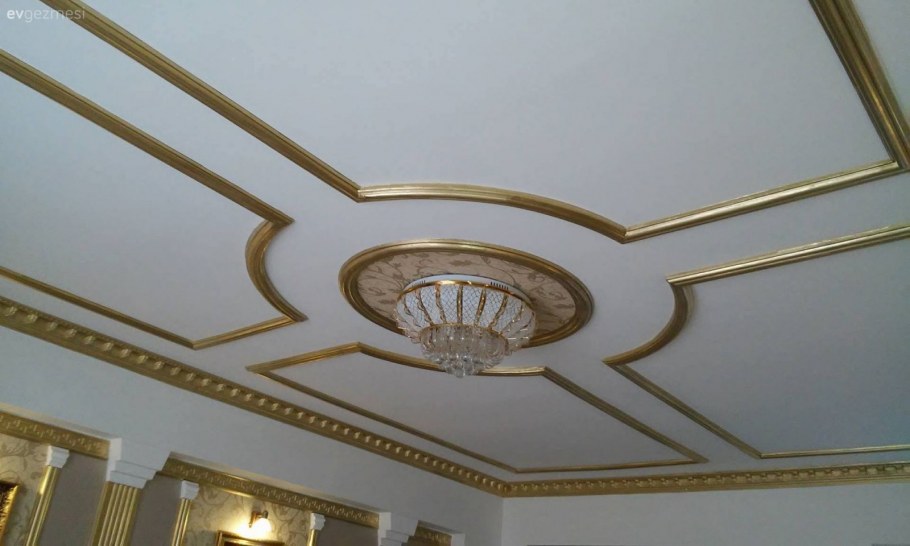 Узбекский потолок из фанеры