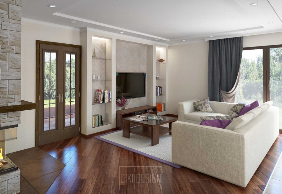 Современная гостиная