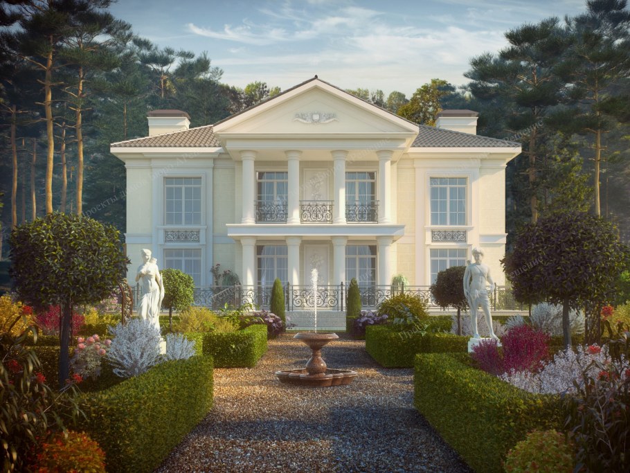 Вилладжио проект дом классика