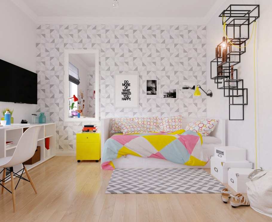 Обои в комнату подростка девочки Пинтерест