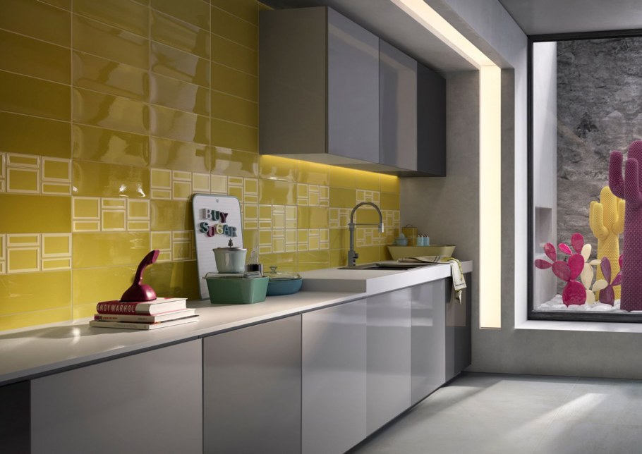 Имола керамика поп в интерьере