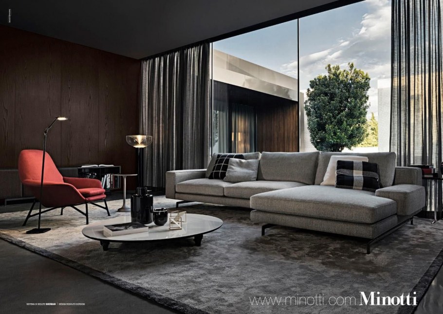 Модульный диван Minotti Sherman