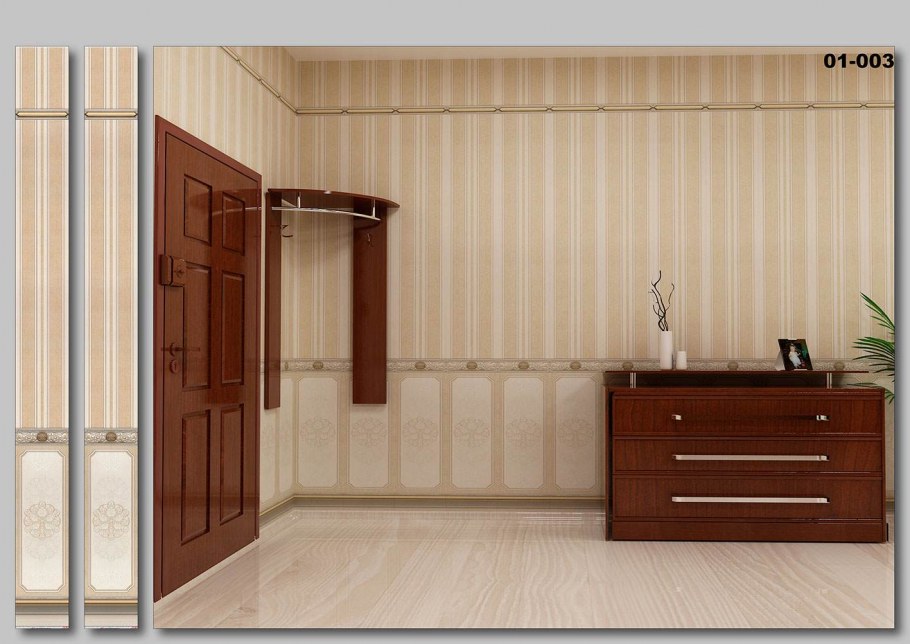 Отделка прихожей стеновыми панелями