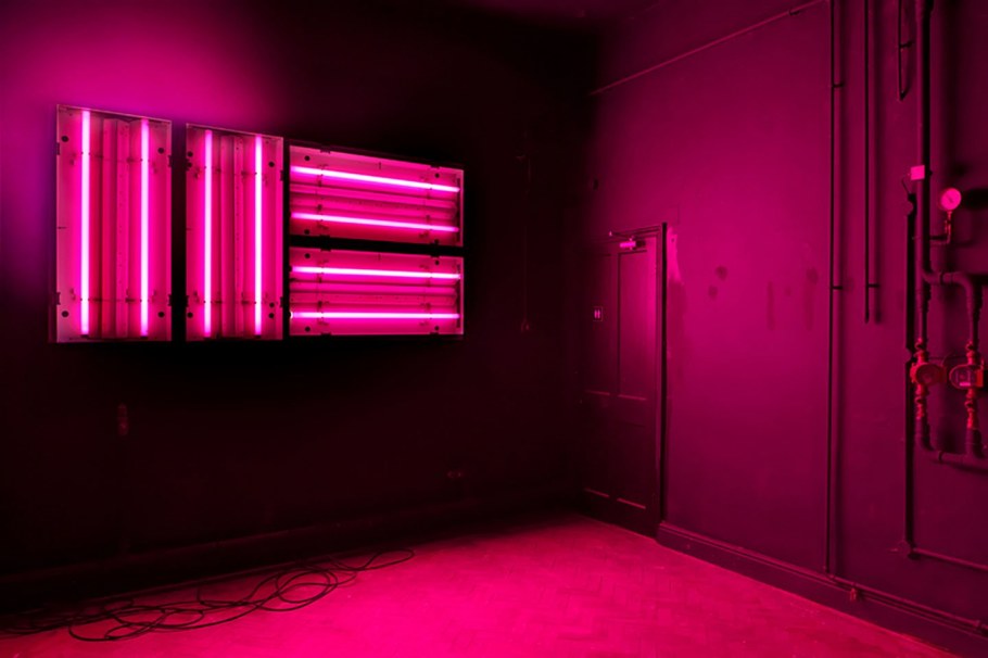 Неоновое помещение