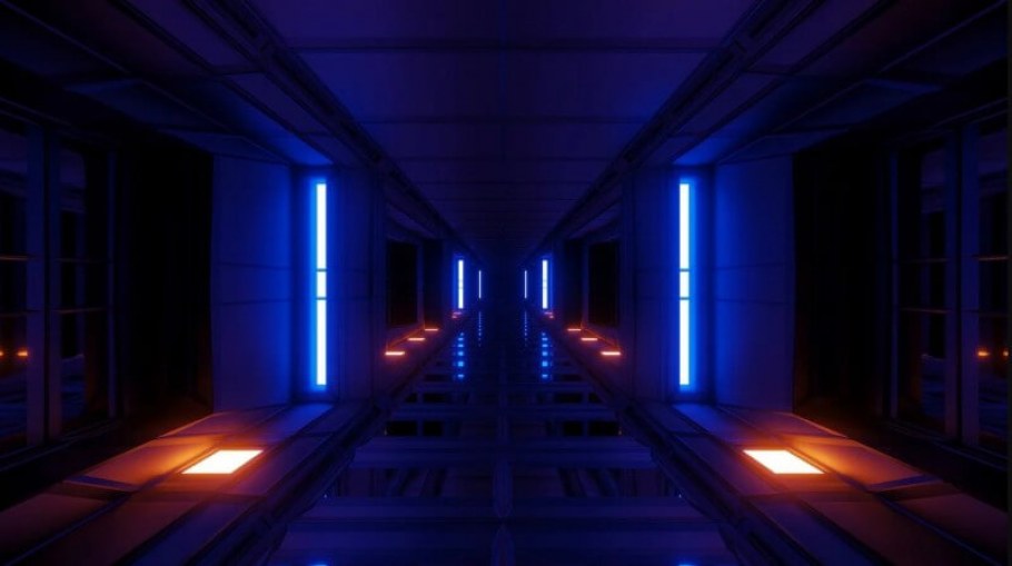 Школьный коридор аниме гача лайф