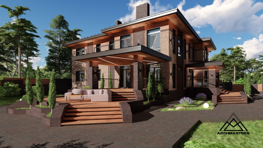 Вилла Райт проект