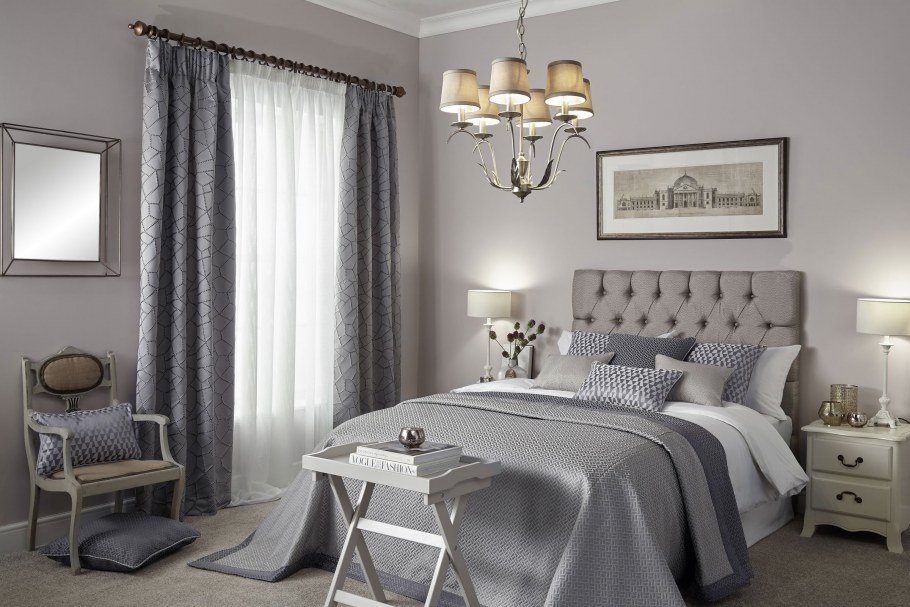 Серый цвет в интерьере