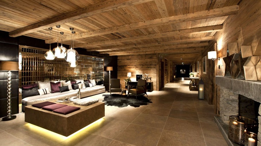 Шале в Австрии интерьер