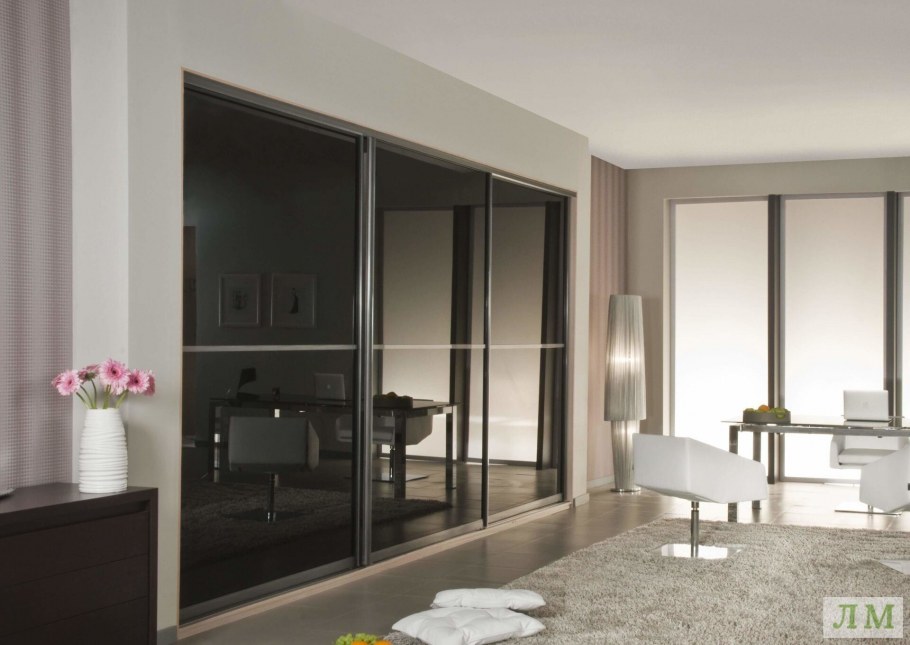 Шкаф купе в минималистическом стиле