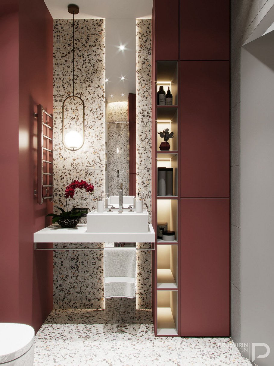 Варианты отделки ванной комнаты