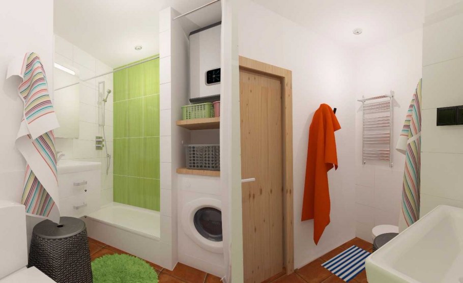 Неполные перегородки санузлов