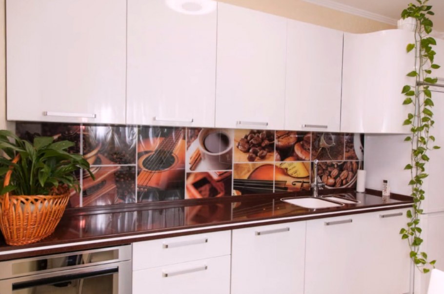 Современный фартук для кухни
