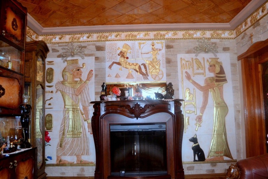 Нео Египетский стиль интерьер