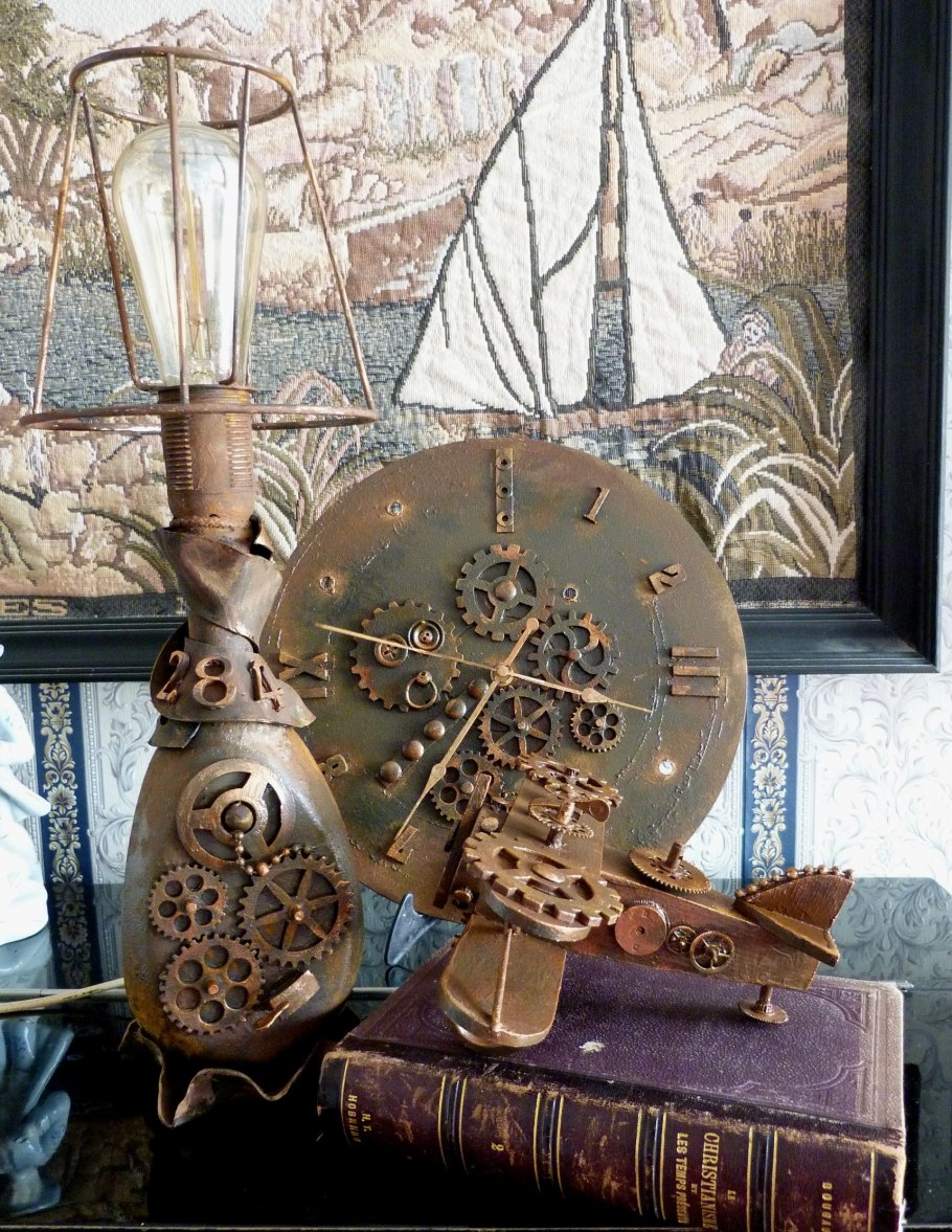 Стимпанк панк интерьер