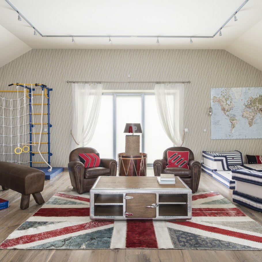 Каменный особняк в Тюдоровском стиле