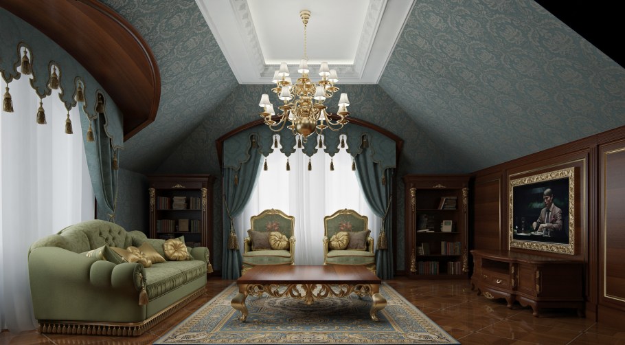 Дом во французском стиле фасад