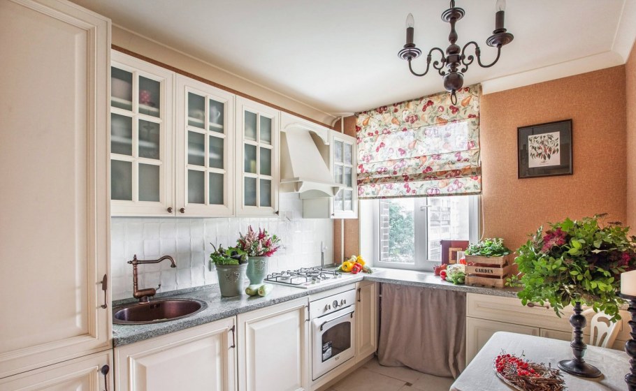 Кухня в стиле Прованс 10 кв.м