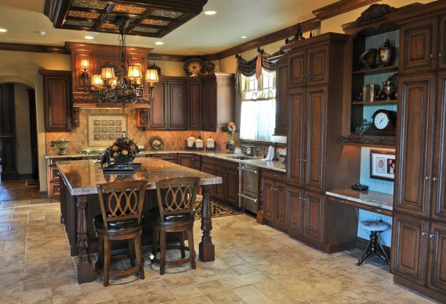 Кухня в викторианском стиле