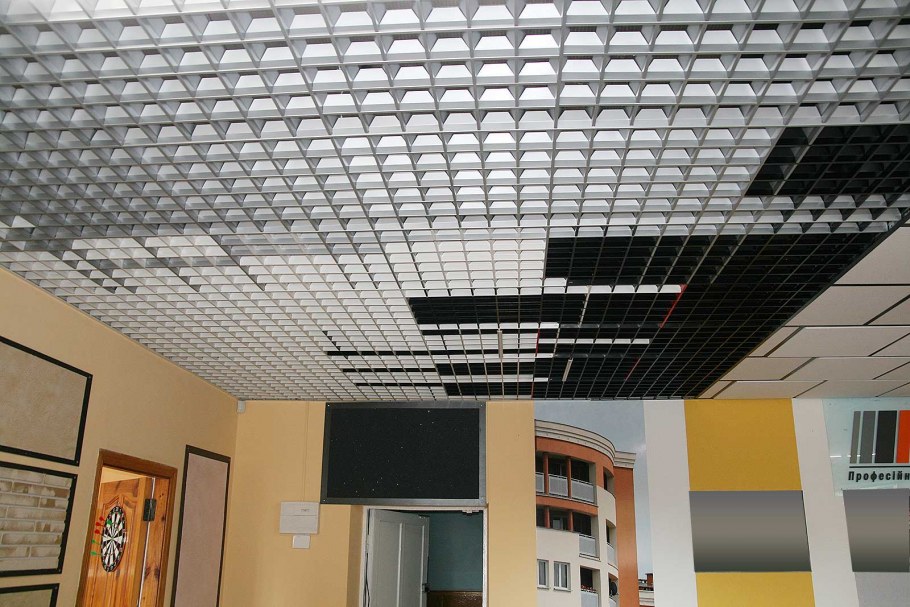 Реечный потолок Кубота Албес